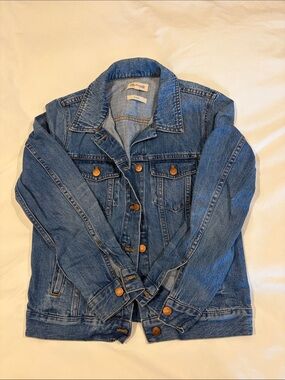 Classic Madewell Light Blue Denim Jacket, size M
